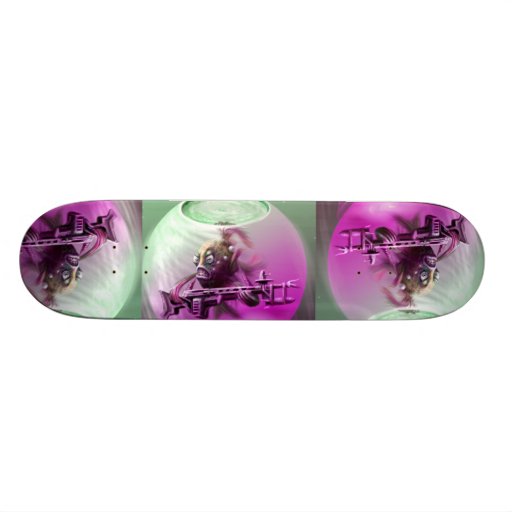 Skate mit einem starken Typ… Personalisierte Skateboards