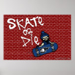 Skate oder sterben Plakat