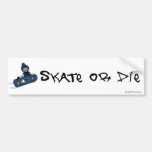Skate oder sterben Stoßaufkleber Autosticker