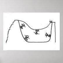 Skate-Rampe Poster