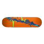 Skate stripes2 skateboard deck