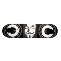 Skateboard (ANONYMES GESICHT) Skateboard Bretter