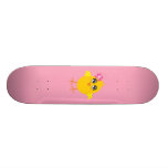 Skateboard-Blumen-Küken Individuelle Skatedecks