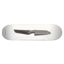 Skateboard des Koch das Messer Bedrucktes Skateboard
