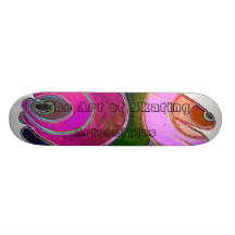 Skateboard die Kunst des Skaten Individuelles Deck