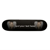 Skateboard "Engels-Katze (Lucian) " Personalisiertes Deck
