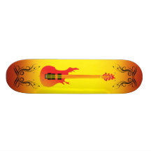 Skateboard-Gitarre (Version 2) Personalisierte Skateboards