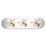Skateboard - Mädchen in einem Martini-Glas, Olivia Personalisiertes Skateboard