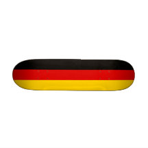 Skateboard mit Flagge von Deutschland Individuelle Skateboards