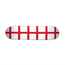 Skateboard mit Flagge von England Personalisiertes Skateboarddeck