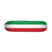 Skateboard mit Flagge von Italien Skateboard Brett