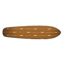 Skateboard spielt customizeable funkelnden Goldste Individuelle Decks