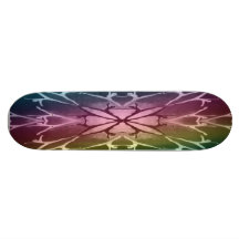 Skateboard "Tänzer (Regenbogen) " Individuelle Skateboards