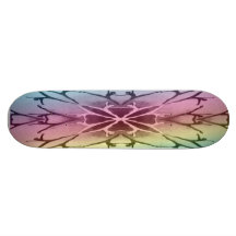 Skateboard "Tänzer (Regenbogen-Pastell) " Skate Board