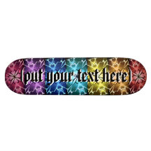 Skateboard "Tänzer (Regenbogenspektrum) " Skateboardbretter