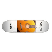 Skateboardc$gitarre-man Bedruckte Skateboarddecks