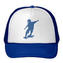 Skateboarder-Silhouette-Hut Retrokult Cap