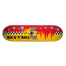 Skateboardprorock-and-roll Personalisierte Skateboards