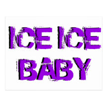 SkateChick Eis-Eis-Baby Postkarten