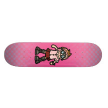 Skater grrl. personalisierte skateboards