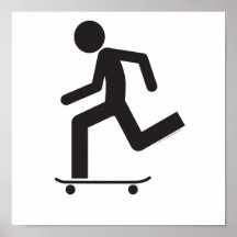 Skater-t Plakatdrucke
