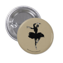 skeleton Ballerina Anstecknadel