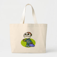 Skeleton Kindertrick-oder -Leckerei-Tasche