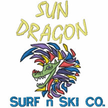Ski der Sun-Drache-Brandung n Polo Shirt