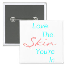 Skin Deep PB Pinback Button
