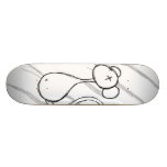 Skizzierte Maus Personalisierte Skateboards