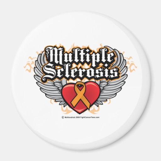 Sklerose-Radfahrer Magnete