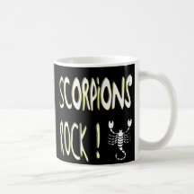 Skorpions-Felsen! Becher Tee Tassen