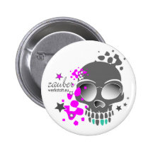SKULL ANSTECKNADELBUTTON