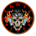 Skull Motorcycles Uhren