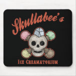 Skullabees Eis Creamatorium Mousepad