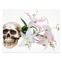 SkullFlowers051409 Individuelle Einladungen