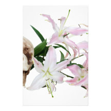 SkullFlowers051409 Personalisiertes Büropapier