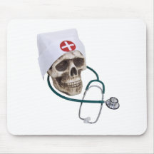 SkullNurse082309 Mousepad