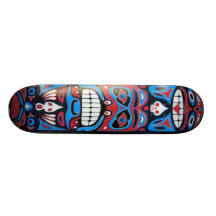 skullz Brett Bedrucktes Skateboard