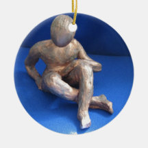 Skulptur Mannesraku Ornamente