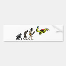 Skydiving Autosticker