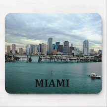 Skyline Miamis Florida Mousepad