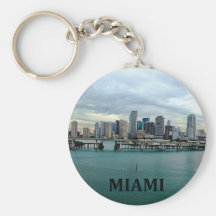Skyline Miamis Florida Schlüsselband