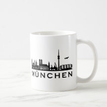 Skyline München Kaffee Haferl