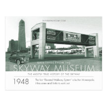 Skyway Museums-Postkarte