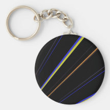 Slanting Lines Keychain