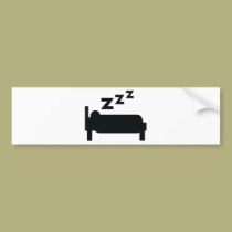Sleepyhead zzz Schlafen autoaufkleber