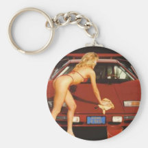 Sleutelhanger sportauto/dame