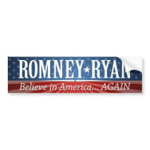 Slogan Mitt Romneys Paul Ryan autoaufkleber