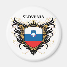 Slowenien [personifizieren Sie] Kühlschrankmagnet
